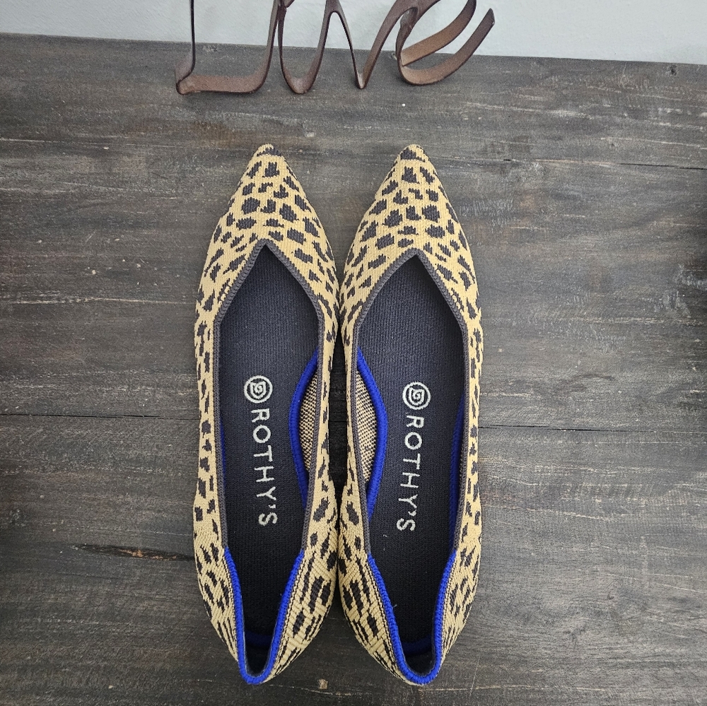 Rothy's The Point with Animal Print